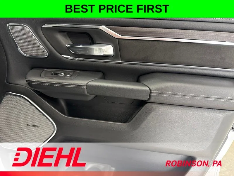 New 2026 Bright White Clear-Coat Exterior Paint RAM Laramie image 15