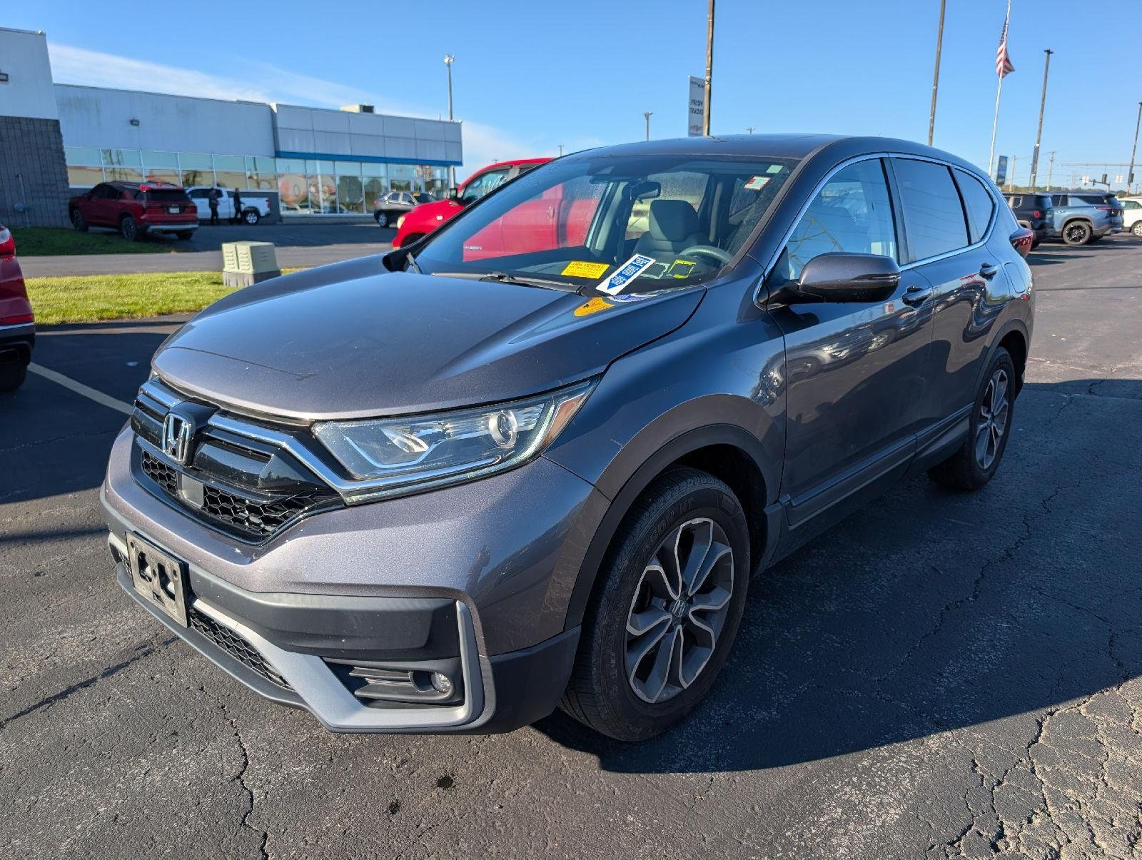 Used 2021 Modern Steel Metallic Honda EX image 4