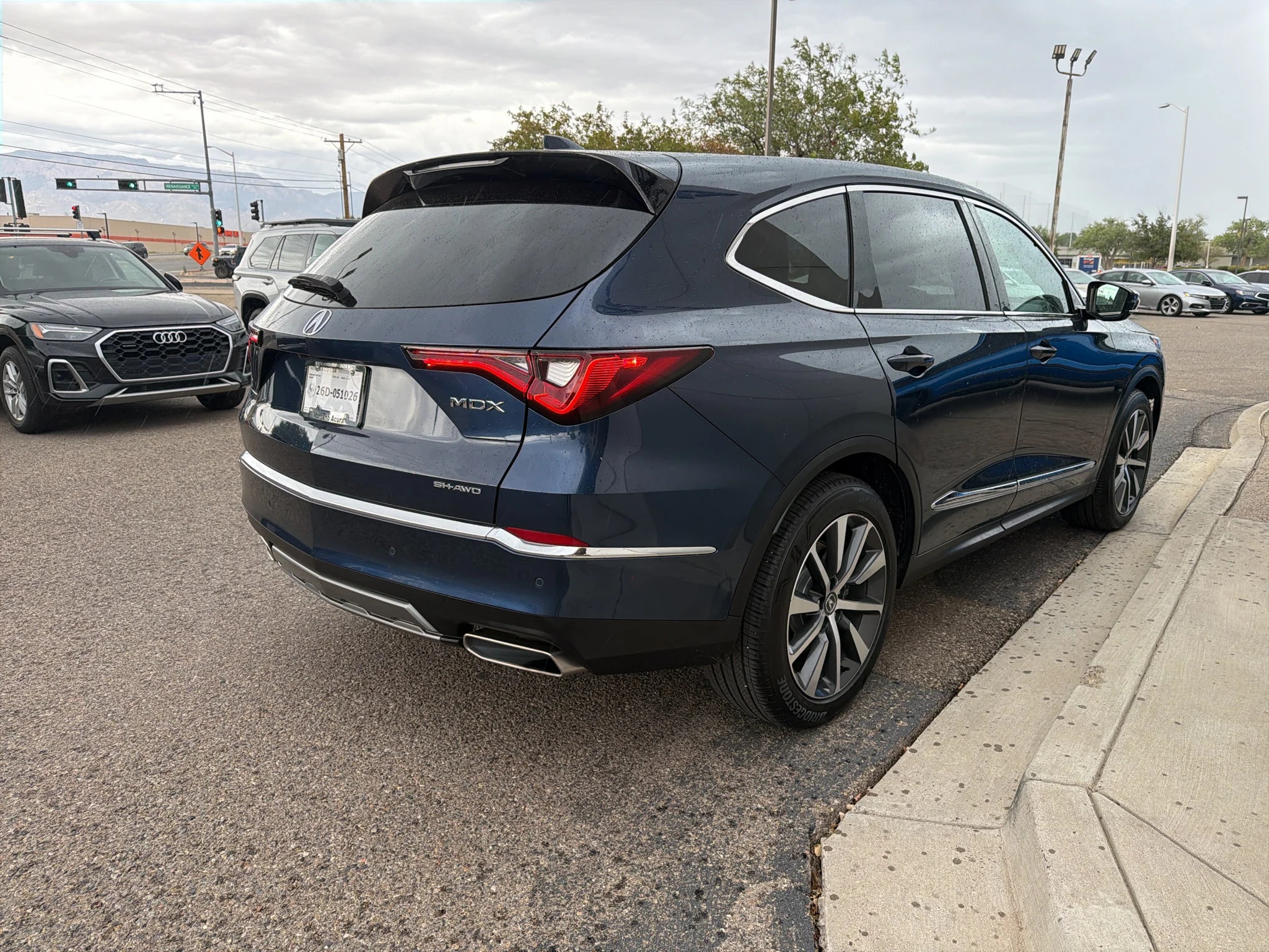 Certified Used 2026 Canyon River Blue Metallic Acura SH-AWD with Technology Package image 6