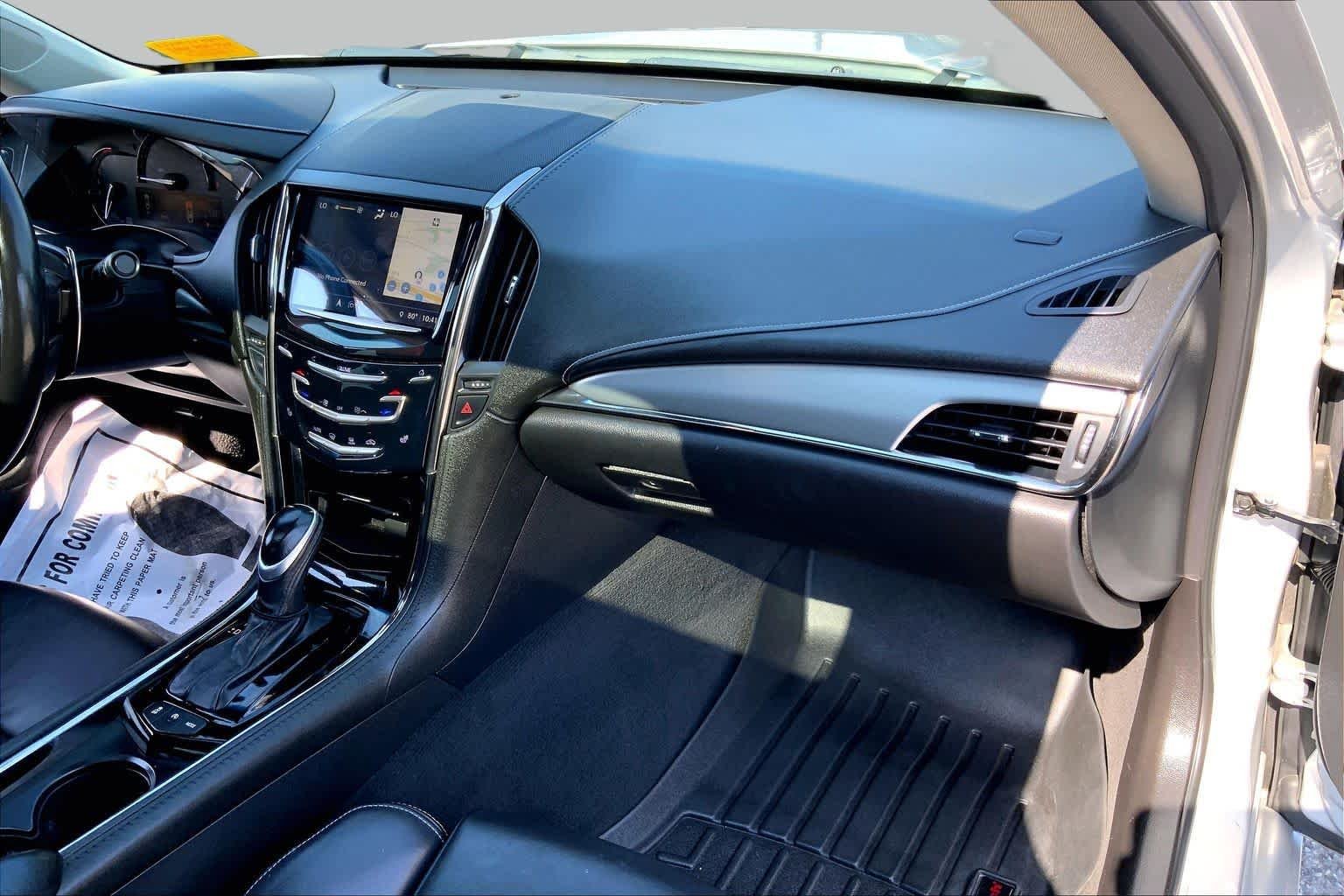 Used 2018 Radiant Silver Metallic Cadillac Premium Luxury RWD image 16