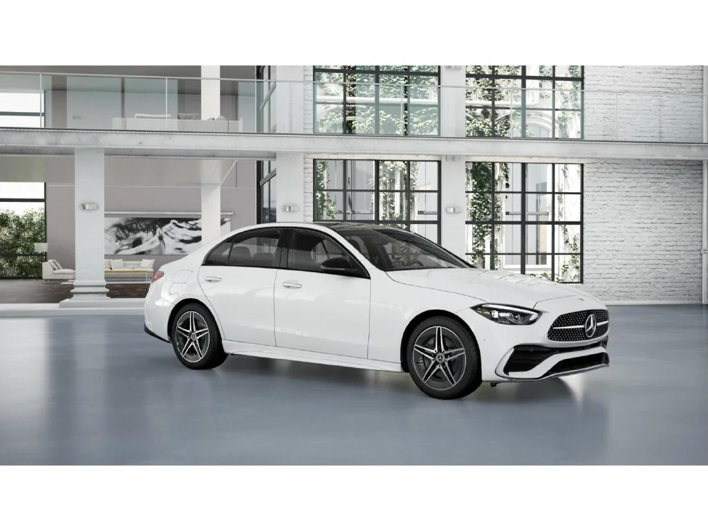 New 2027 White Mercedes-Benz C 300 image 12