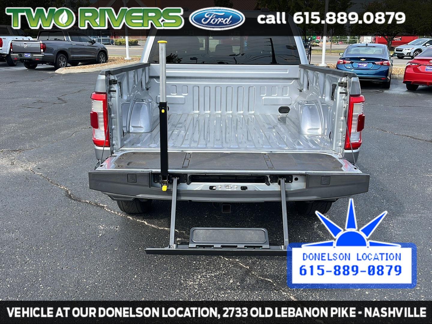 Used 2021 Iconic Silver Ford LARIAT image 14