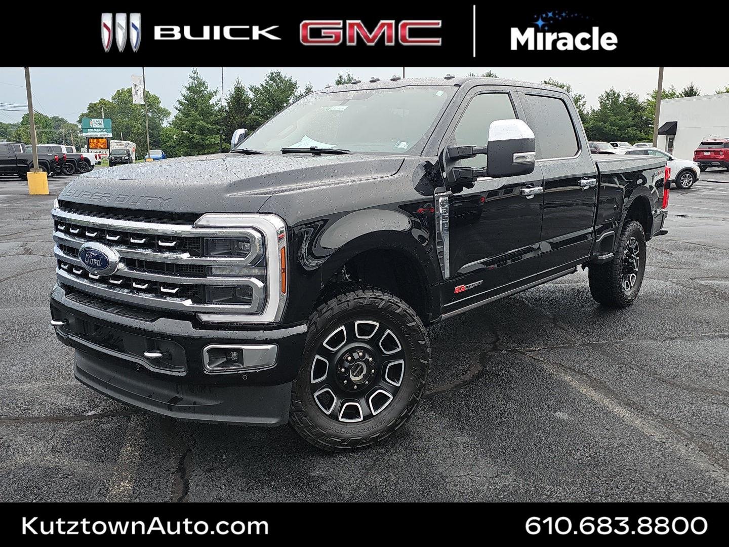 Used 2024 Agate Black Ford Platinum image 1