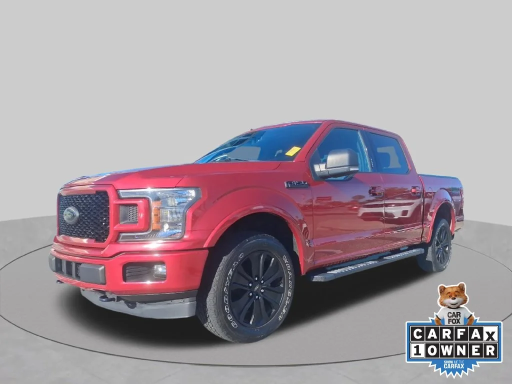 Used 2020 Red Ford XLT image 1