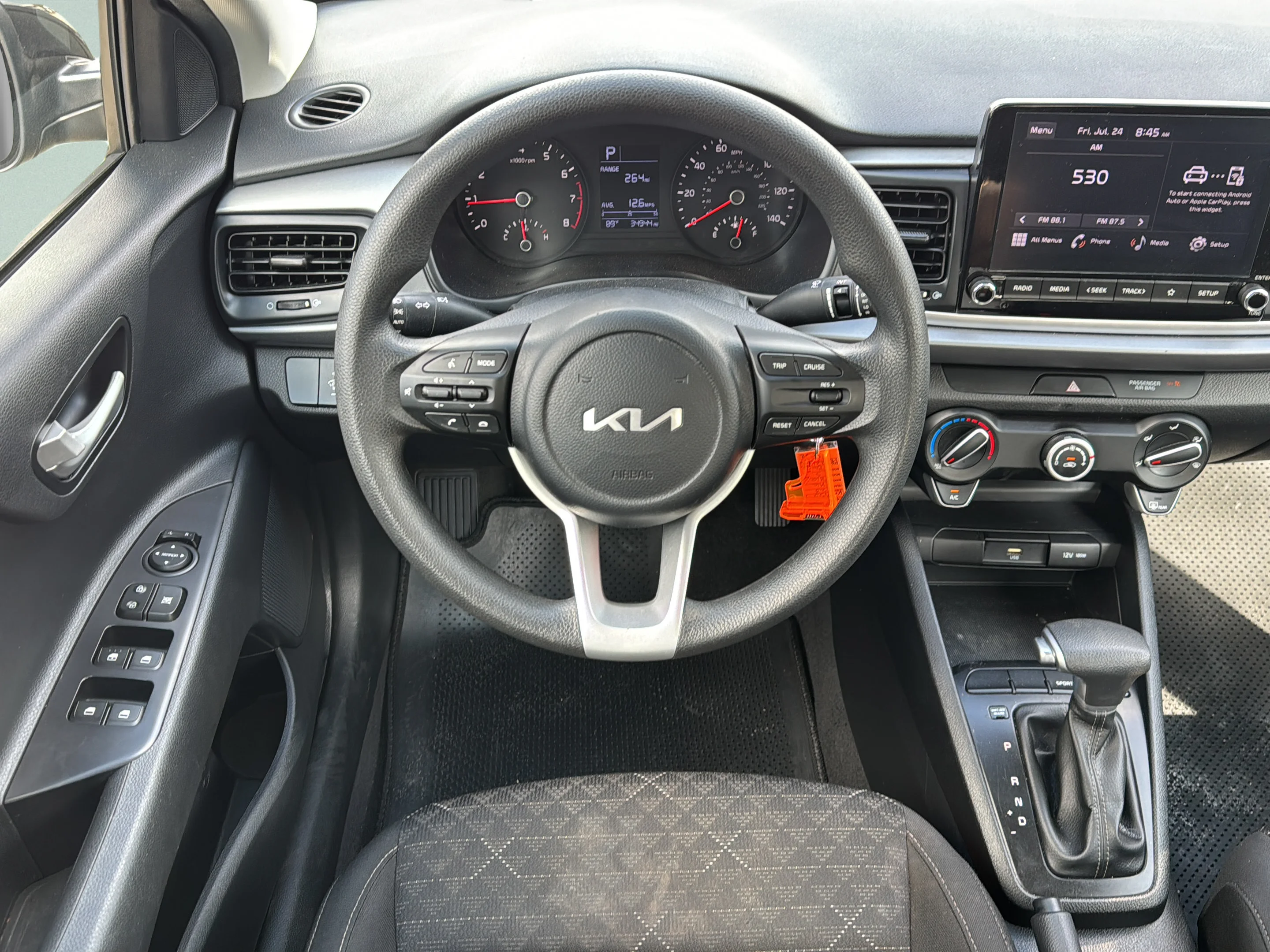 Used 2023 Aurora Black Kia S image 15