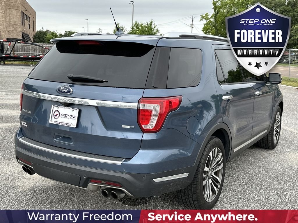 Used 2018 Blue Ford Platinum image 7