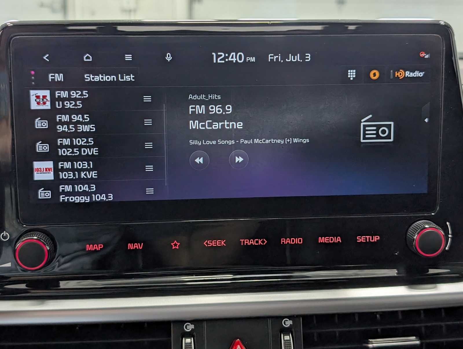 Certified Used 2023 Aurora Black Kia GT-Line image 23