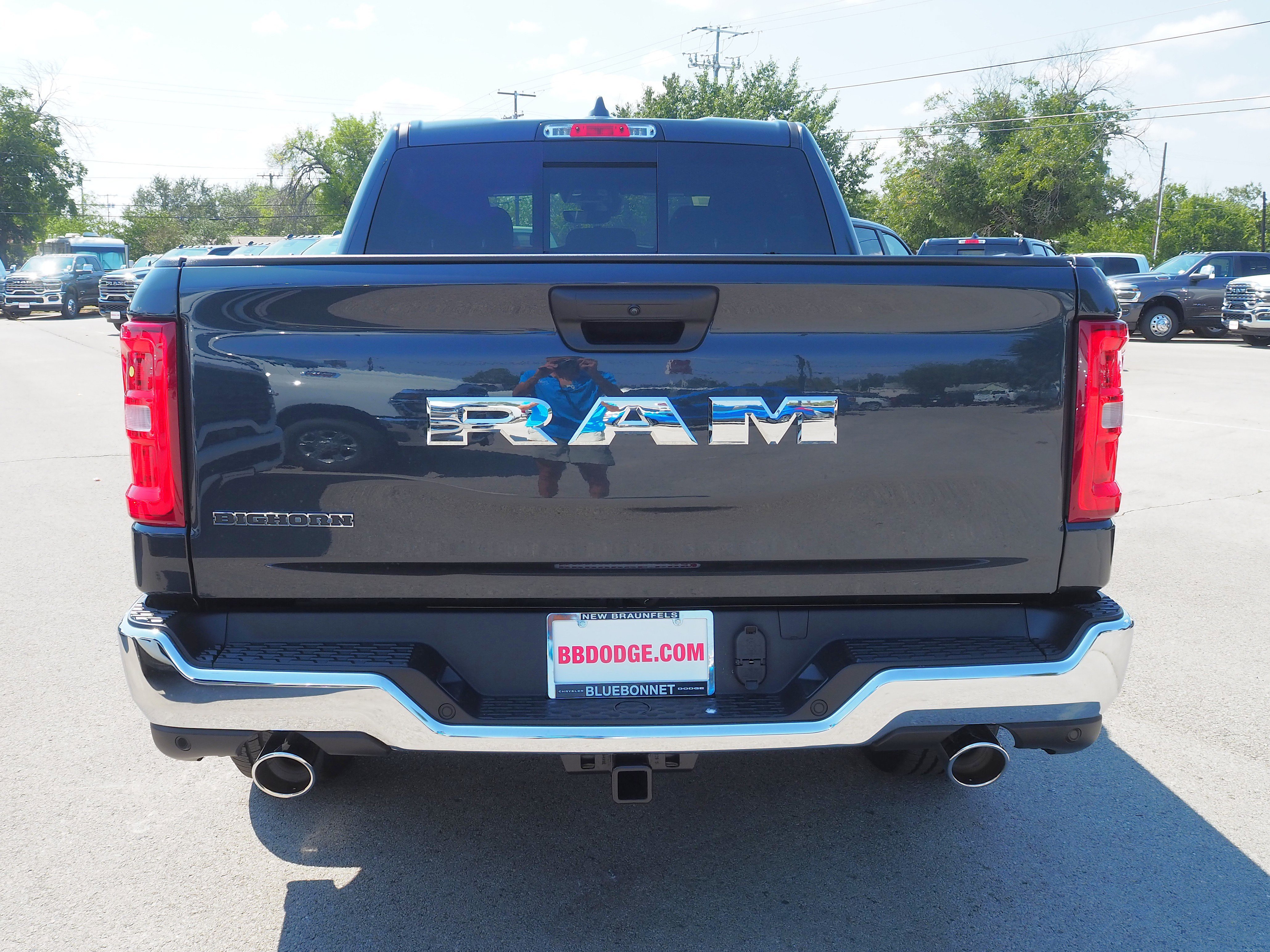 New 2026 Forged Blue Metallic Exterior Paint RAM Big Horn image 9