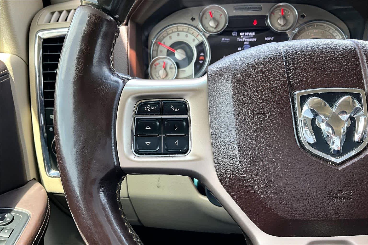 Used 2015 Bright White Clearcoat Ram Laramie Longhorn image 24