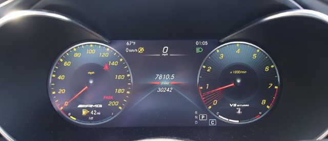 Used 2020 Iridium Silver Metallic Mercedes-Benz C 63 S AMG® image 15
