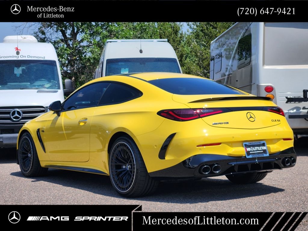 New 2026 Sun Yellow Mercedes-Benz CLE 53 AMG® image 5