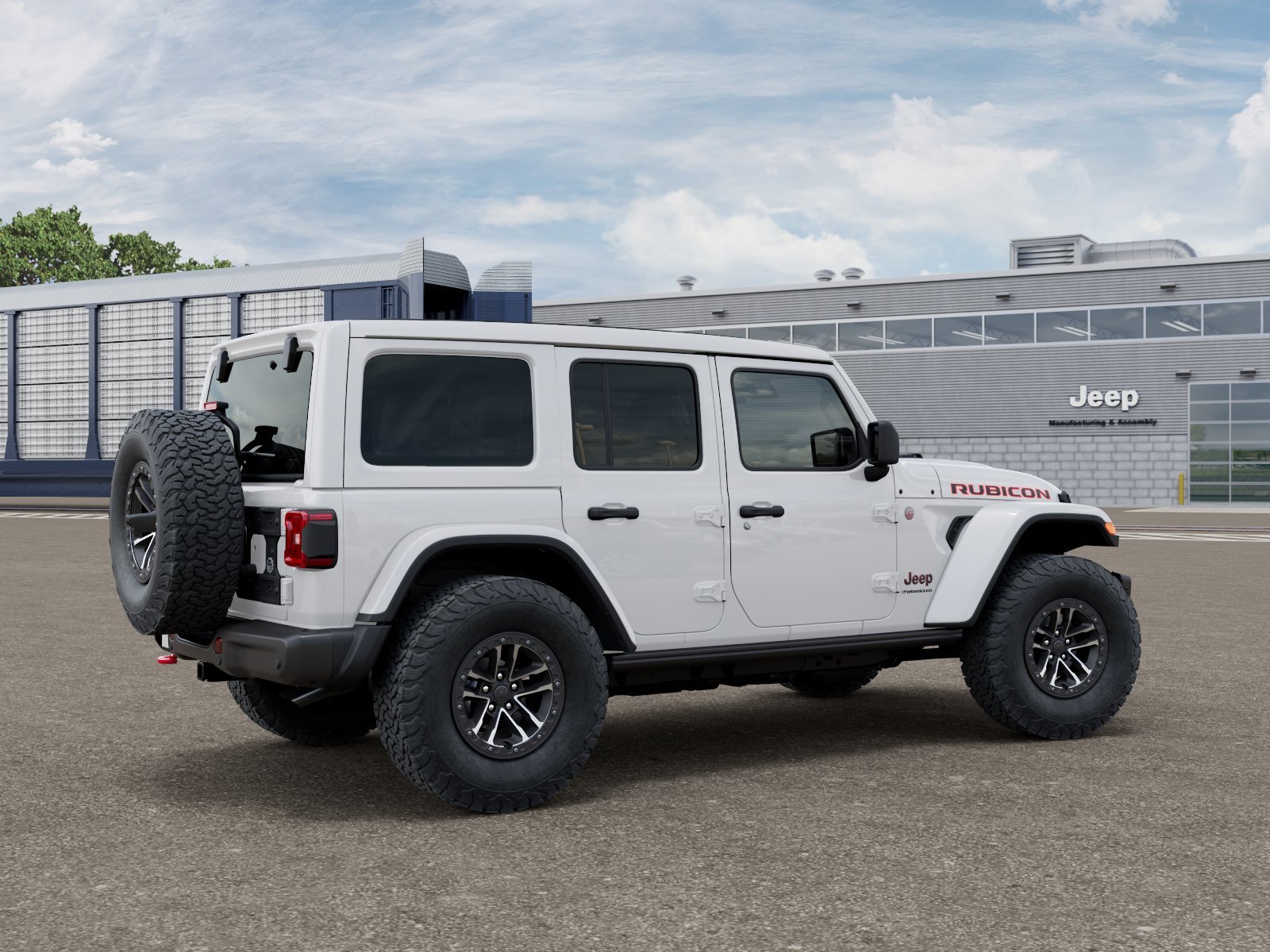 New 2026 Bright White Clear-Coat Exterior Paint Jeep  image 13