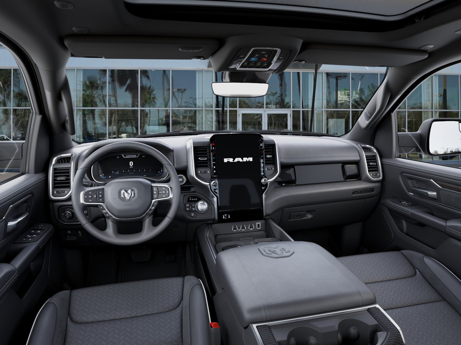 New 2026 Diamond Black Crystal Pearlcoat RAM Laramie image 40