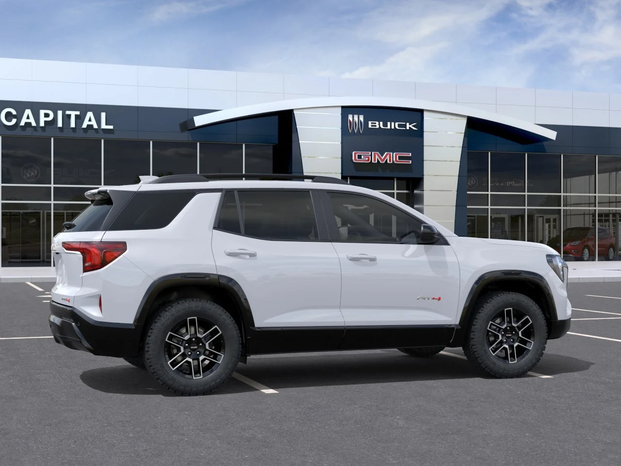 New 2027 Summit White GMC AWD AT4 image 6