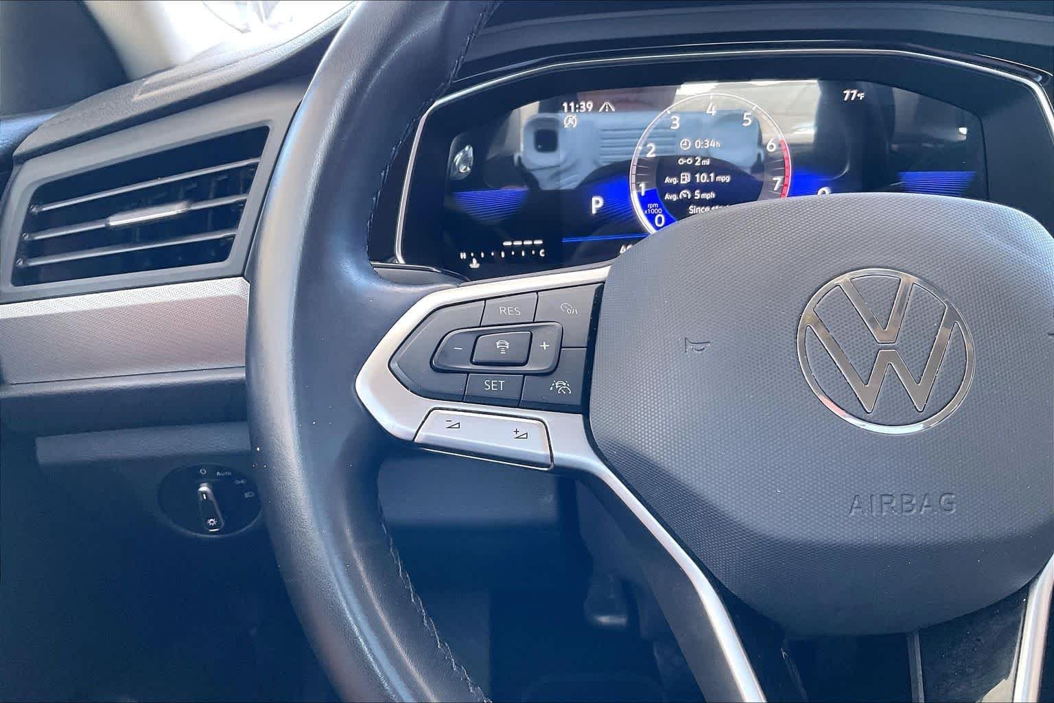 Used 2023 Deep Black Pearl Volkswagen S image 22
