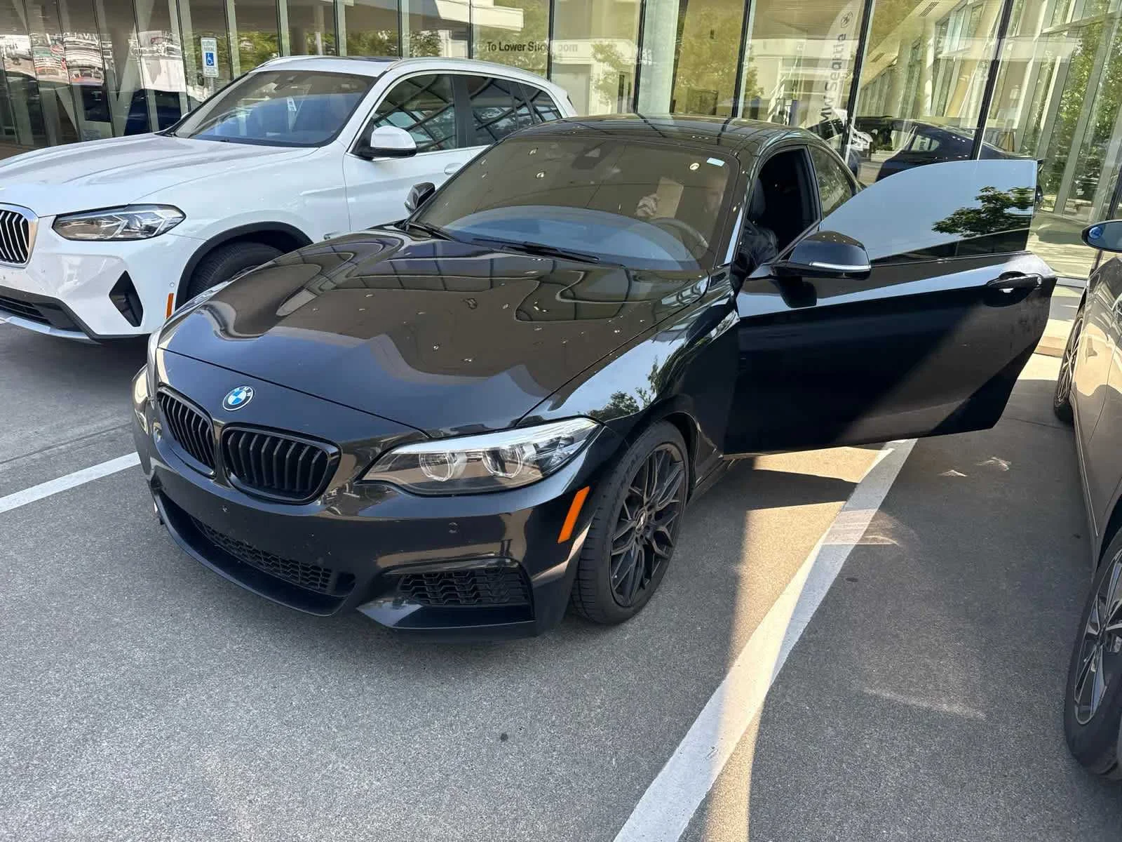 Used 2020 Black Sapphire Metallic BMW M240i xDrive image 4