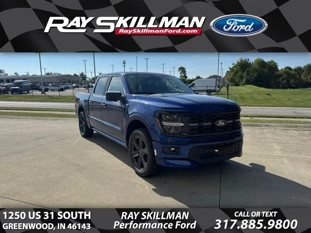 New 2026 Argon Blue Metallic Ford STX image 1