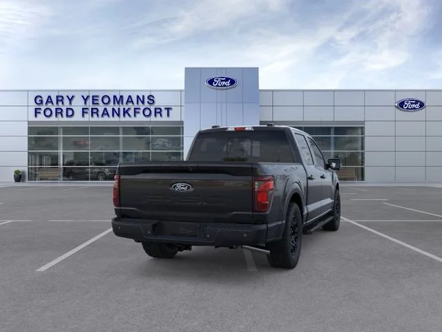 New 2026 Agate Black Metallic Ford XLT image 8