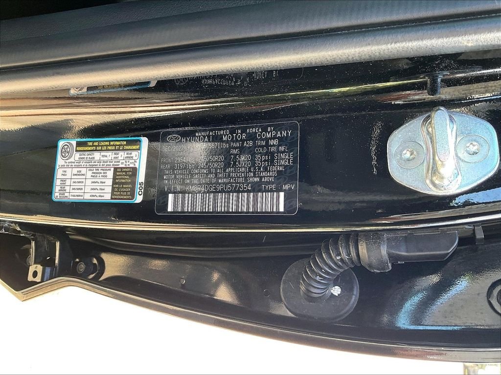 Used 2023 Black Hyundai SEL image 35