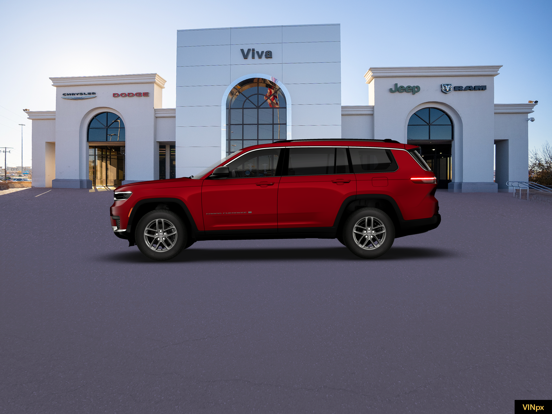 New 2026 Velvet Red Pearl-Coat Exterior Paint Jeep Laredo image 3