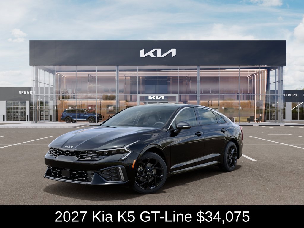 New 2027 Aurora Black Pearl Kia GT-Line image 2