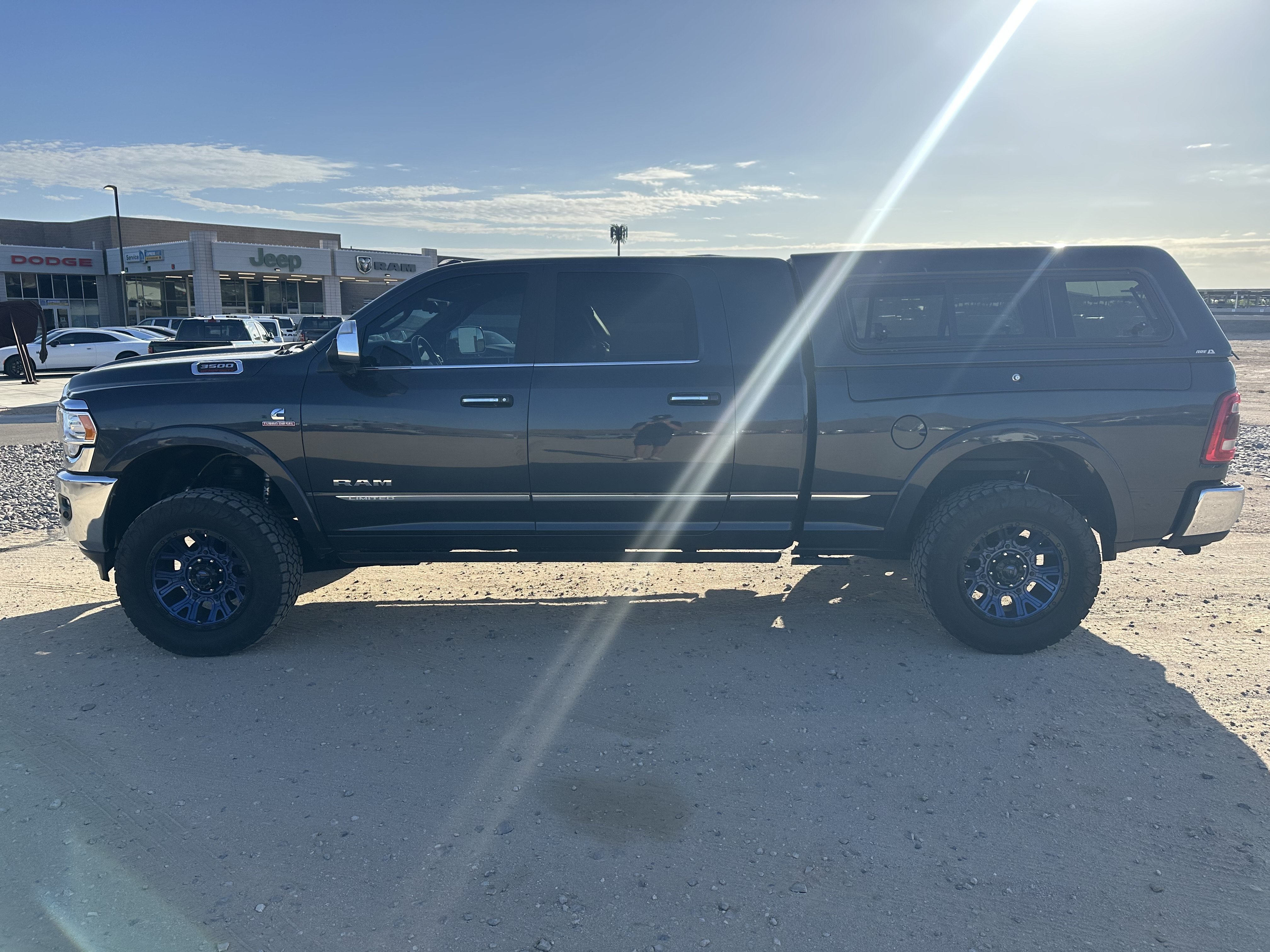 Used 2022 Maximum Steel Metallic Clearcoat Ram Limited image 2