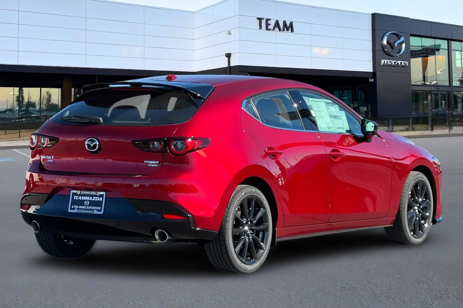 New 2026 Soul Red Crystal Metallic Mazda 2.5 Turbo Premium Plus AWD image 4