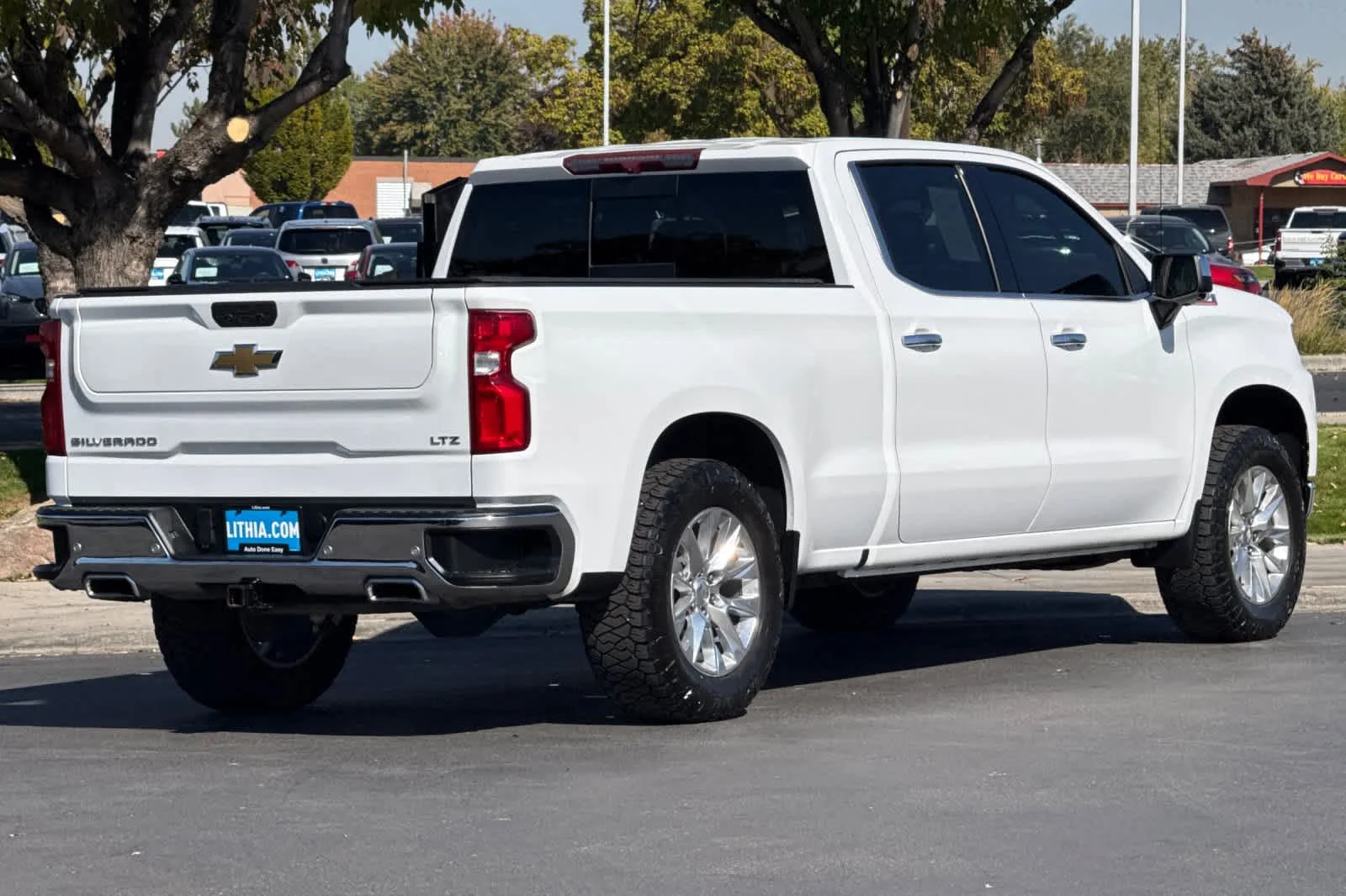 Used 2021 Summit White Chevrolet LTZ image 2