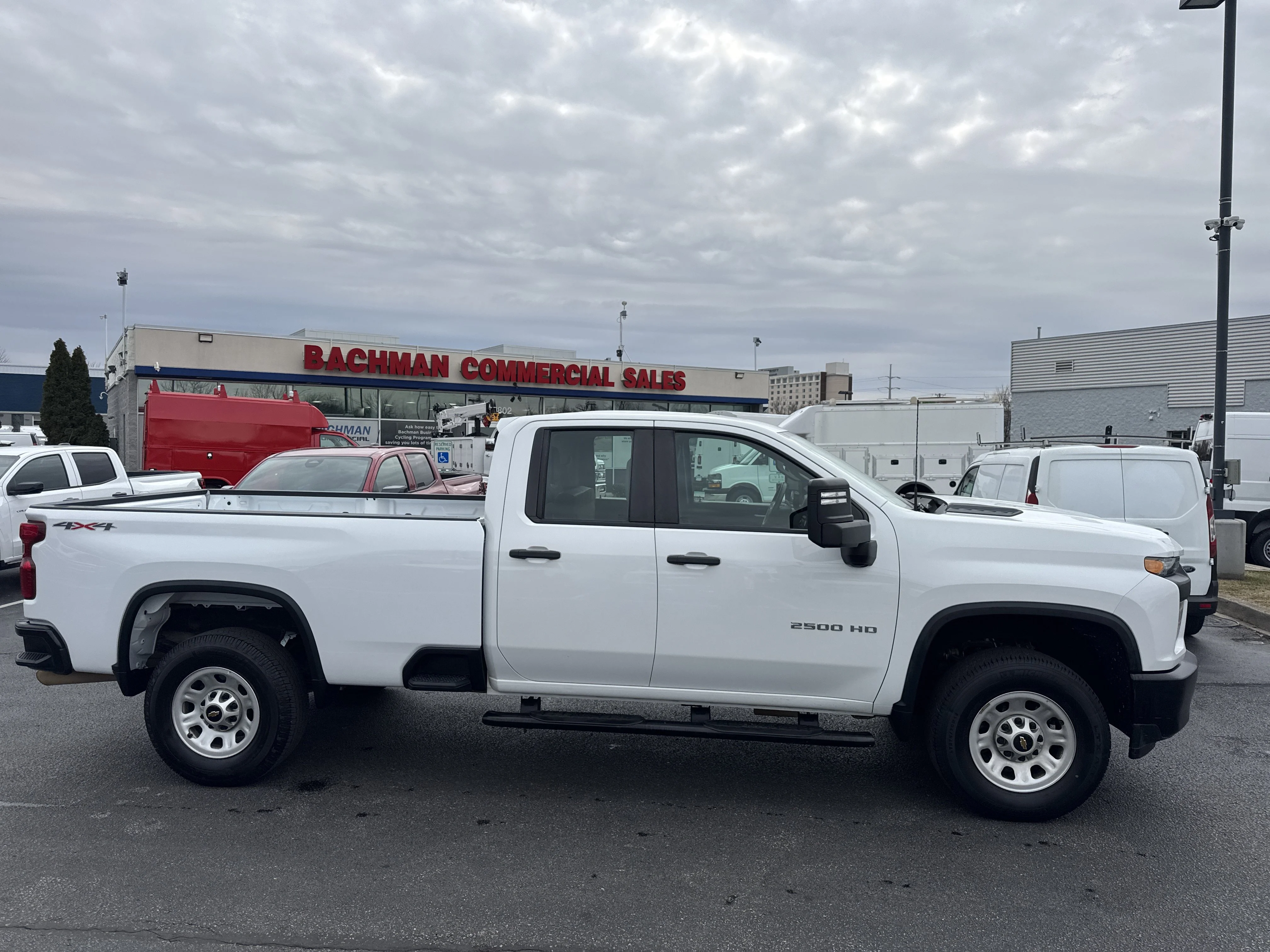 Used 2023 Summit White Chevrolet Work Truck image 2