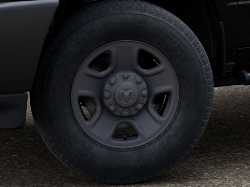 New 2026 Diamond Black Crystal Pearl-Coat Exterior Paint RAM TRADESMAN image 8