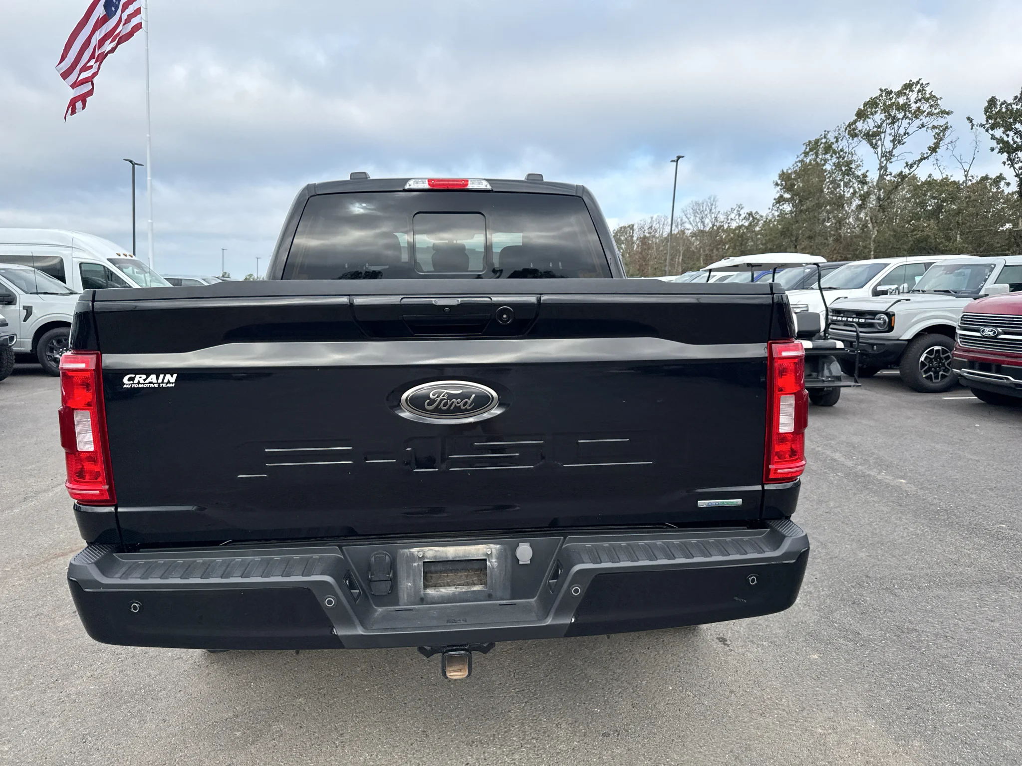 Used 2023 Agate Black Metallic Ford XLT image 7