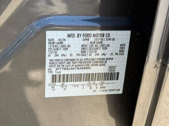 New 2026 Carbonized Gray Metallic Ford XLT image 31