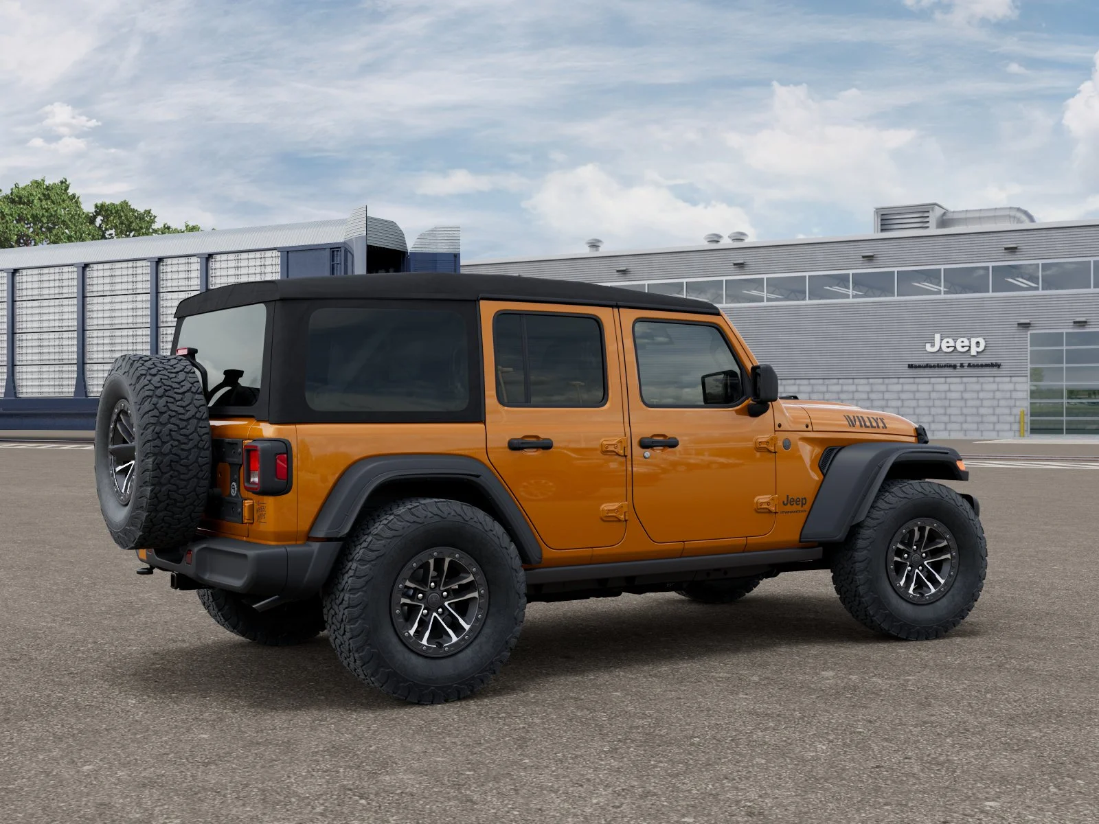 New 2026 Goldilocks Exterior Paint Jeep Willys image 2