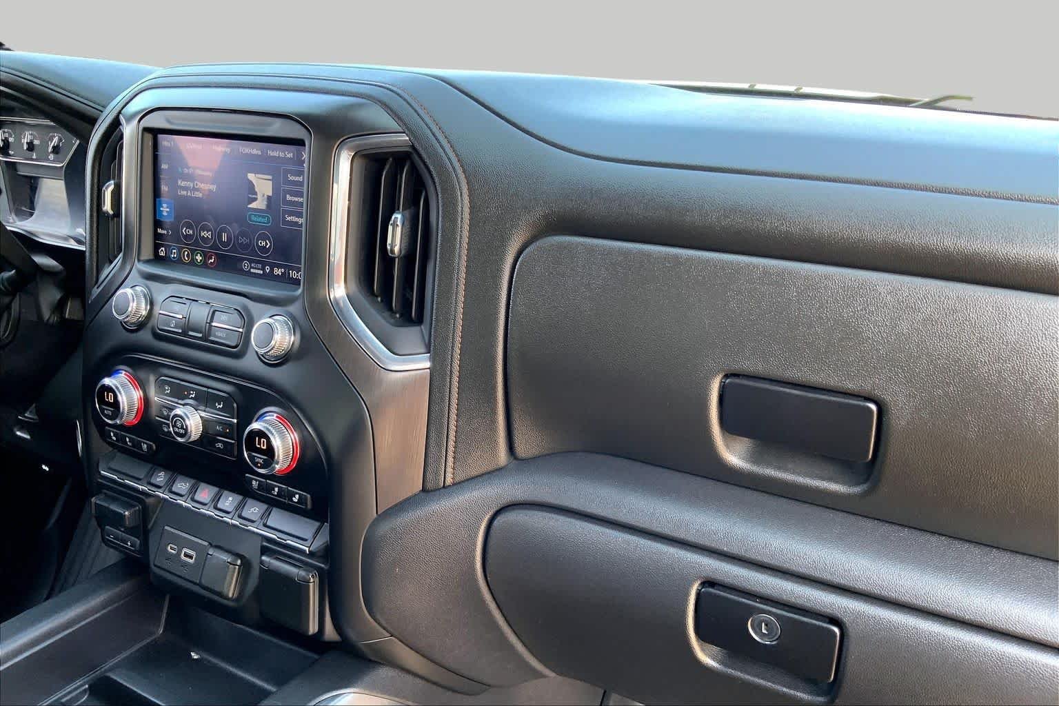 Used 2021 Ebony Twilight Metallic GMC AT4 image 18
