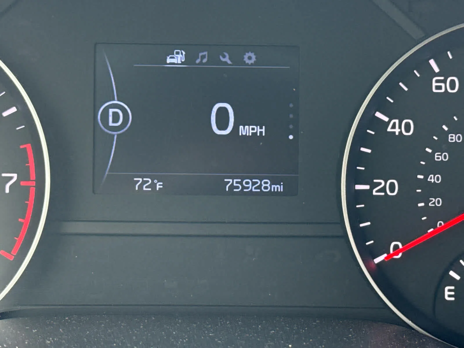 Used 2018 Black Cherry Kia LX image 11