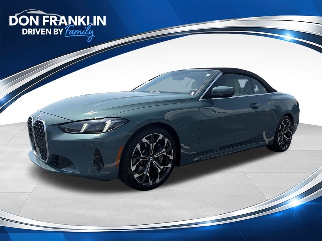 Used 2025 Green BMW 430i image 1