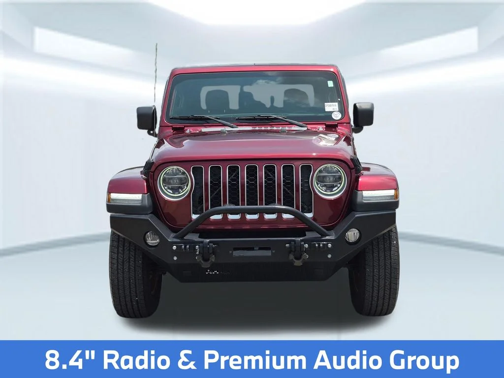 Used 2021 Red Jeep Overland image 11