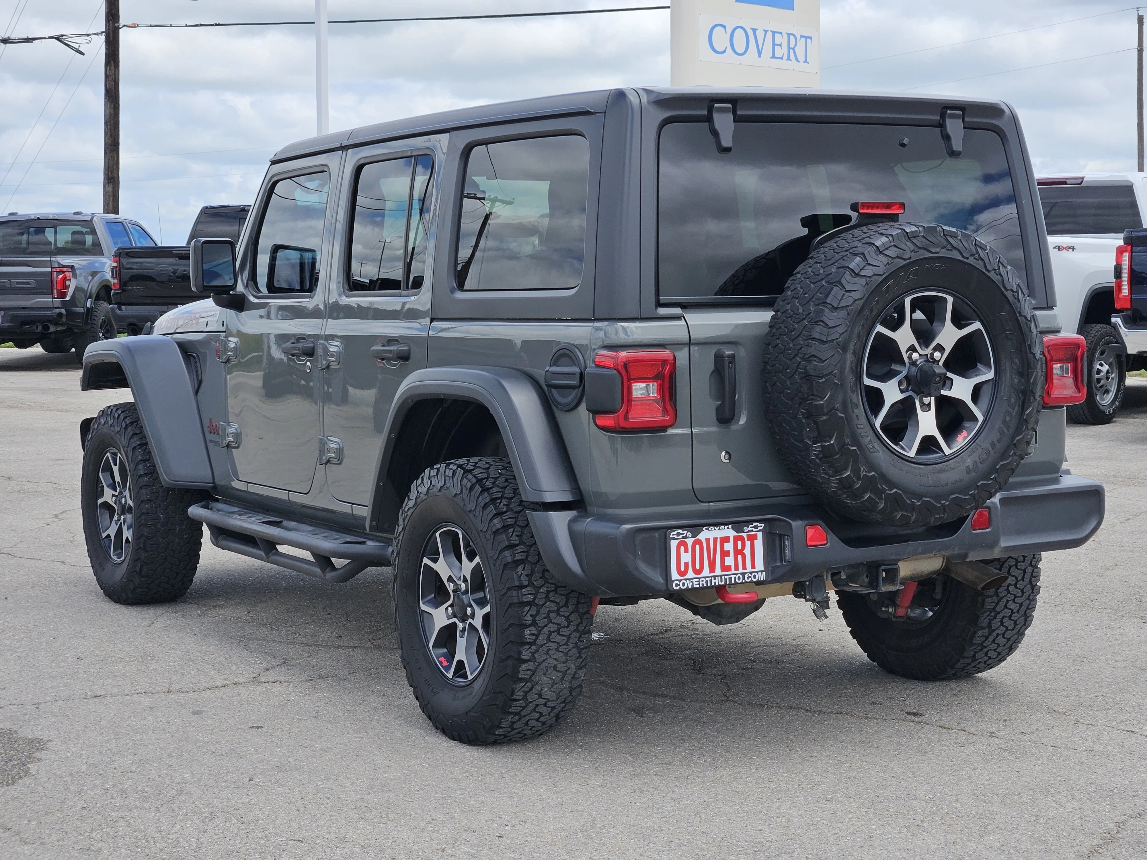 Used 2019 Sting-Gray Clearcoat Jeep Unlimited Rubicon image 7