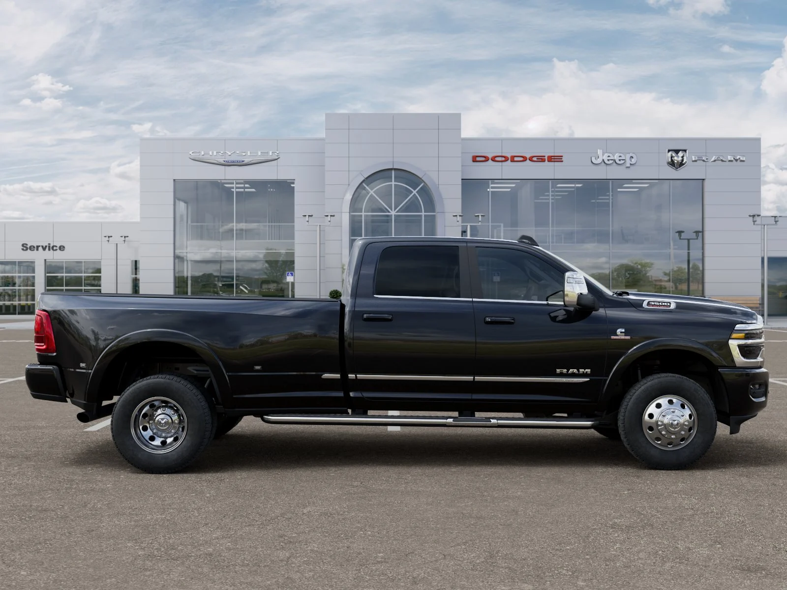 New 2026 Diamond Black Crystal Pearl-Coat Exterior Paint RAM Limited image 49