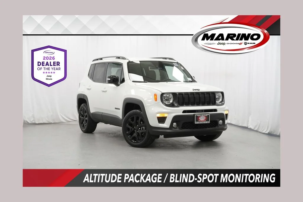 Used 2023 White Jeep Altitude image 1