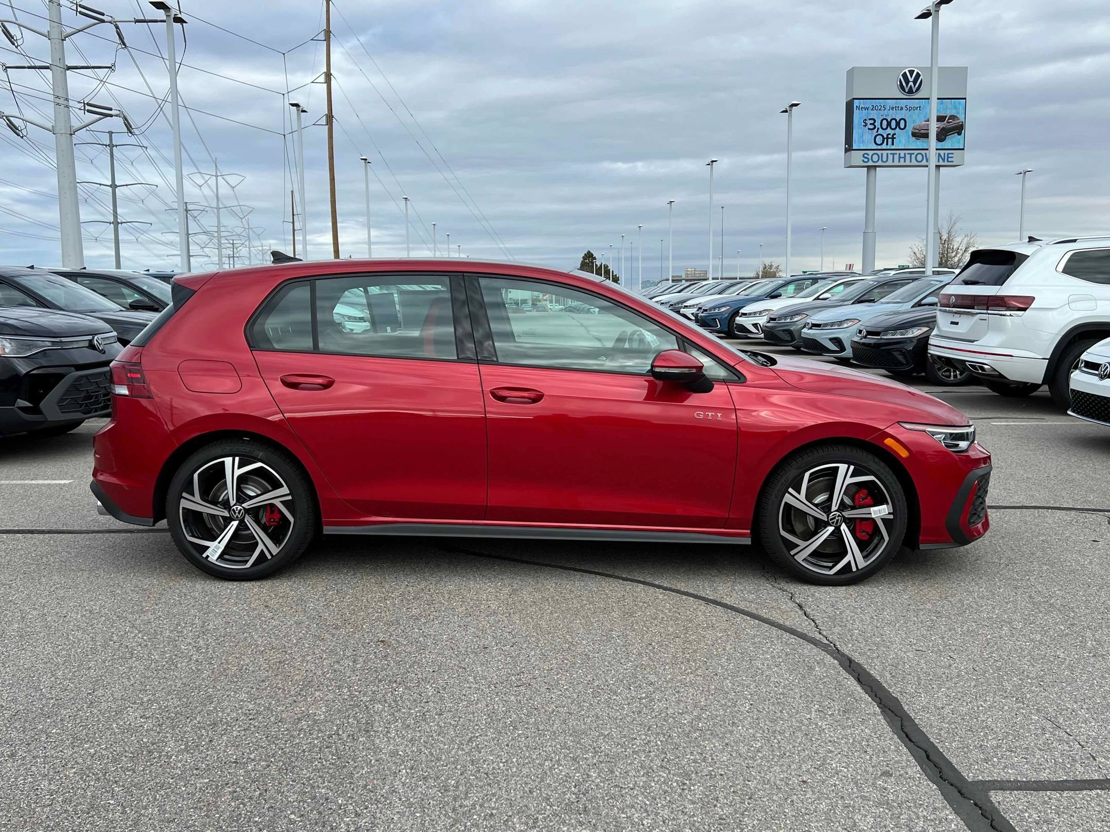 New 2026 Red Volkswagen SE image 2