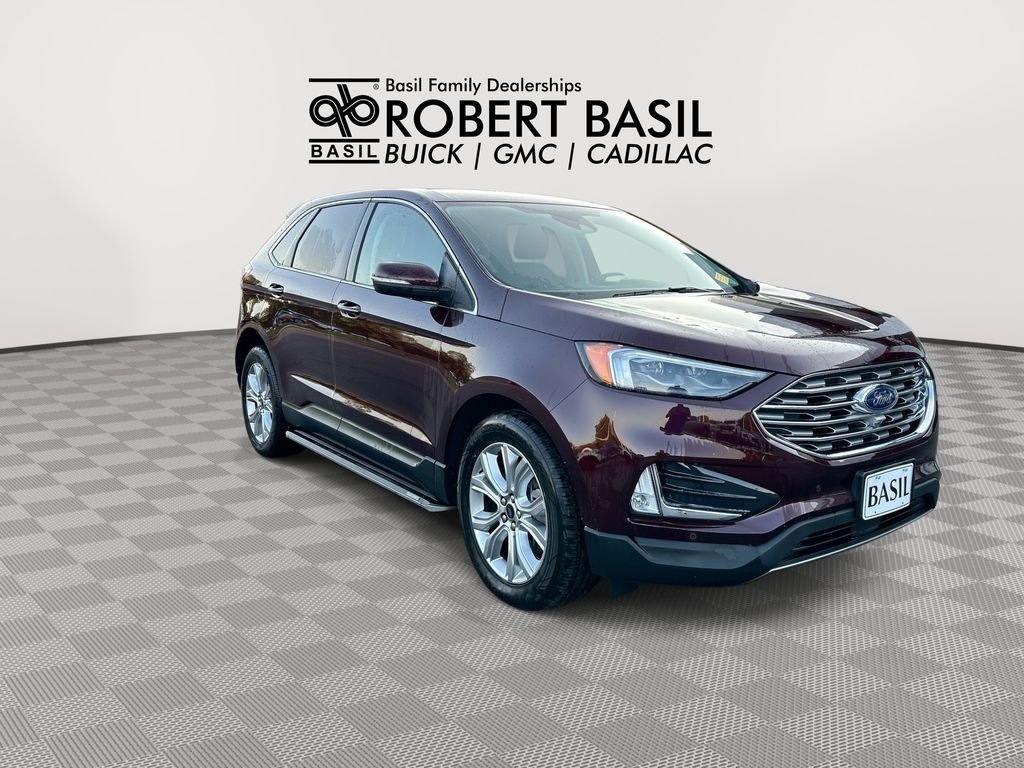 Used 2023 Red Ford Titanium image 2
