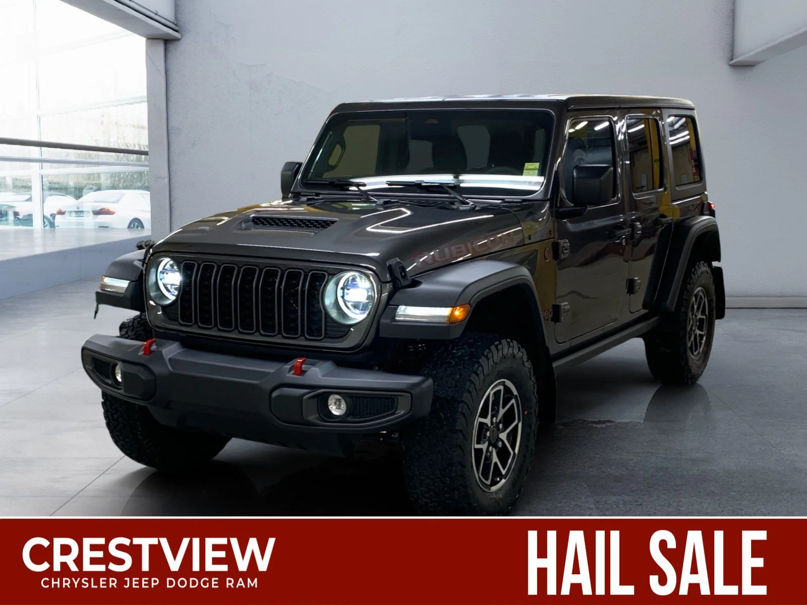 New 2026 Granite Crystal Metallic Jeep Rubicon image 1