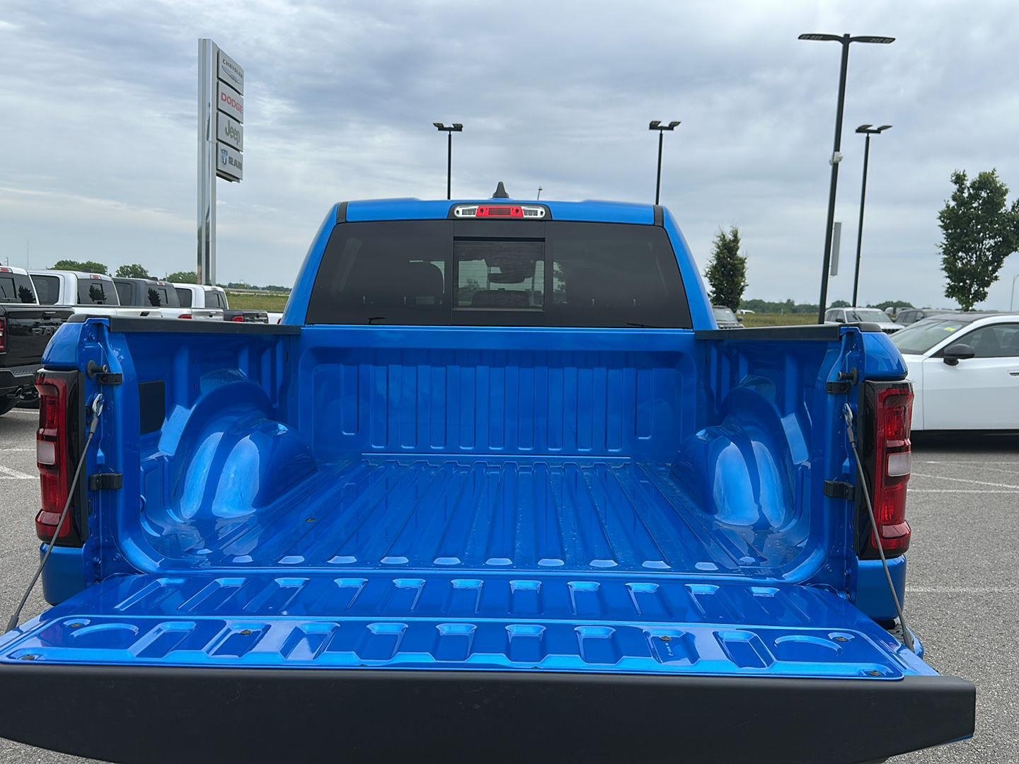 New 2026 Hydro Blue Pearlcoat RAM Big Horn image 4