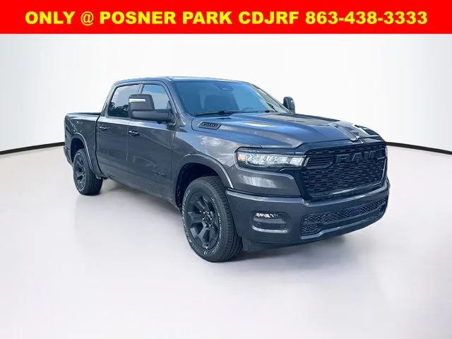 New 2026 Granite Crystal Metallic Clear-Coat Exterior Paint RAM BIG HORN image 3
