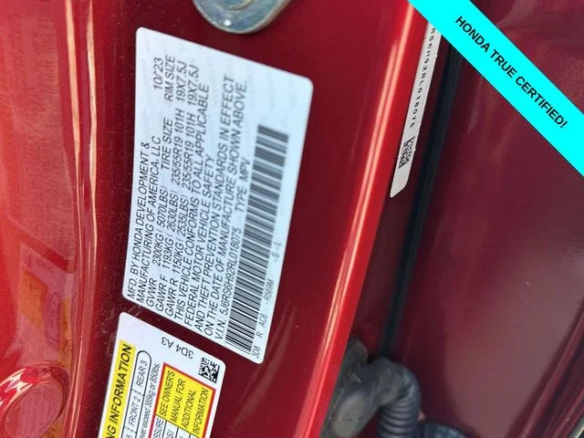 Used 2024 Red Honda Sport Touring image 30