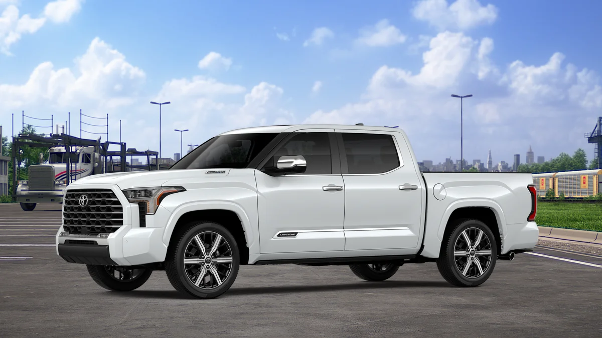 New 2026 Wind Chill Pearl Toyota Capstone image 2