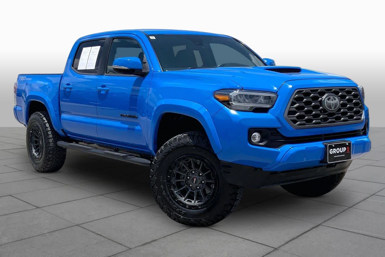 Used 2021 Voodoo Blue Toyota TRD Sport image 3