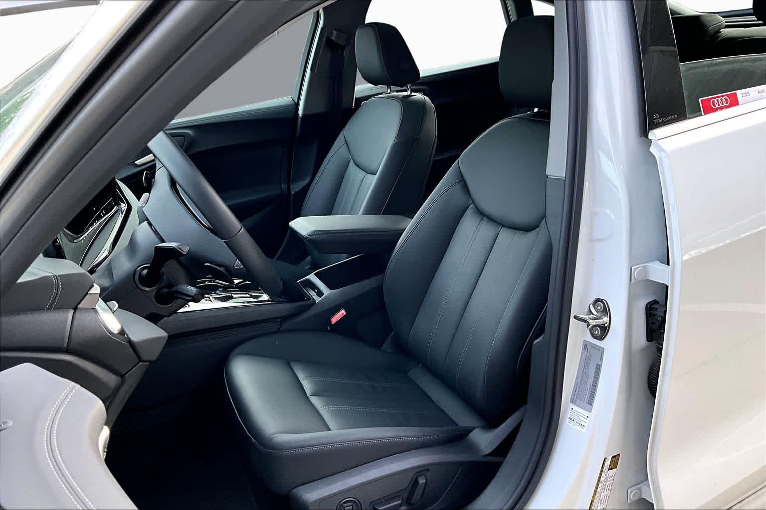 Used 2025 Glacier White Metallic Audi Premium Plus image 8