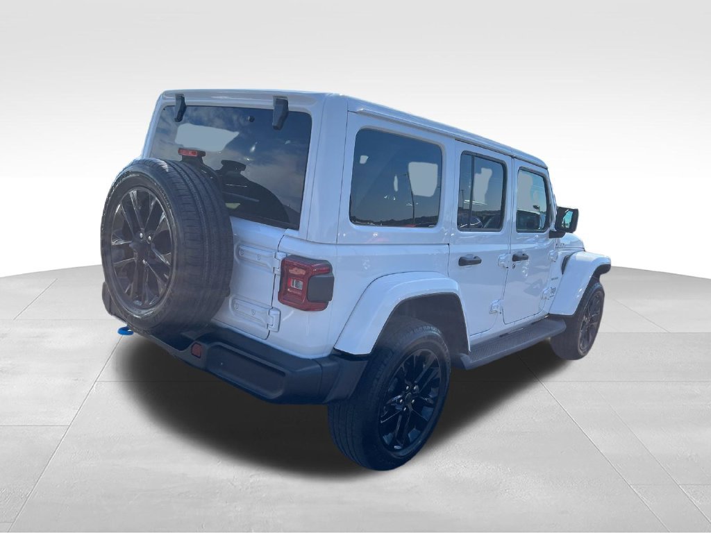 Used 2024 White Jeep Sahara 4xe image 5
